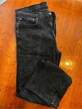 Men's Black Levi 514 Jeans